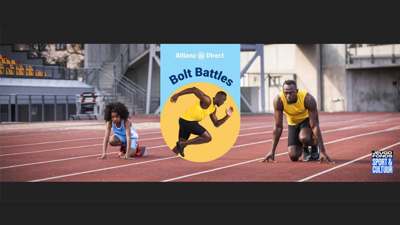 Usain Bolt komt naar Nederland voor Bolt Battles van Allianz Direct